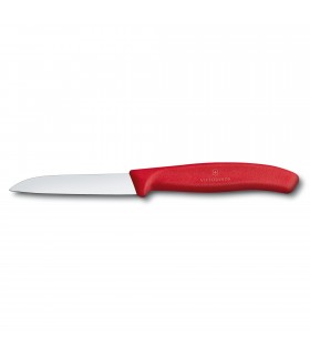 Swiss Classic, Paring Knife Set, 6 Pieces, Red, Gift Box