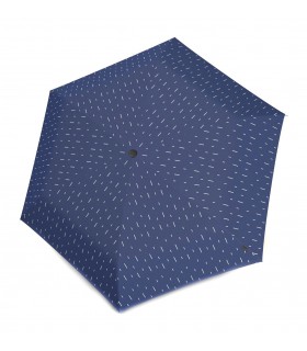 Knirps Umbrella U.0200 ultra light duomatic Medium, Rain Blue