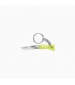 Opinel Knife keychain No2 Inox yellow