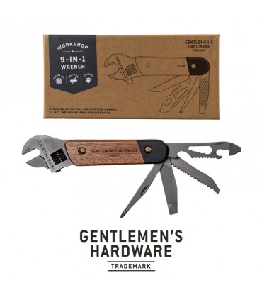 Gentlemen's Hardware GEN630 Πολυεργαλείο Γαλλικό κλειδί