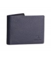 LEATHER WALLET 7.DOTS SIDE X/X R.NAVY/D.GREY