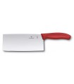 Victorinox Swiss Classic Chinese Style Chef's Knife, Red