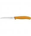 Paring Knife 10cm wavy orange