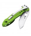 Leatherman Skeletool KBX Pocket Knife with Bottle Opener green