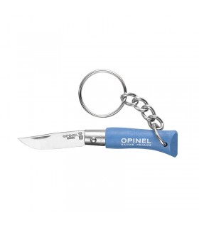 Opinel Knife keychain No2 Inox blue