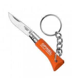 Opinel Knife keychain No2 Inox orange