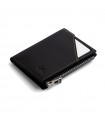 ROIK Leather Wallet with RFID Ζip Coin black