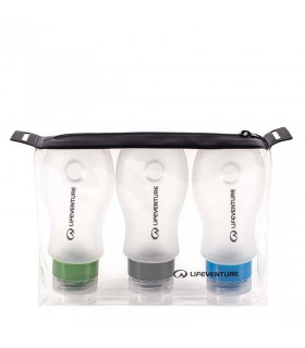 Lifeventure Silicon Travel Bottles set with case