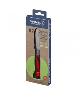 Opinel No7 Outdoor Junior red