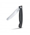Victorinox Swiss Classic Foldable Paring Knife black
