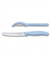 Swiss Classic Paring Knife with Peeler,set 2 Pieces 6.7116.21L22