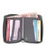 Lifeventure Wallet with RFID BI-FOLD Recycled fabric olive