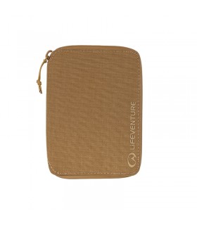 RFiD Travel Wallet - Mini recycled material mustard