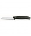 Victorinox Swiss Classic Knife Wavy 8cm Black