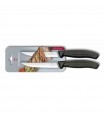 Victorinox Swiss Classic Gourmet Steak Knife wavy 12cm 2piece set