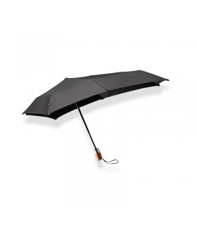 Senz Storm umbrella foldable mini automatic deluxe pure black